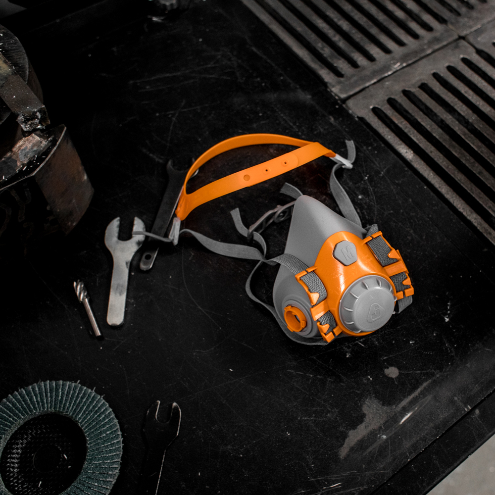 Газовая полумаска (без фильтров) Jeta Safety 6500 4